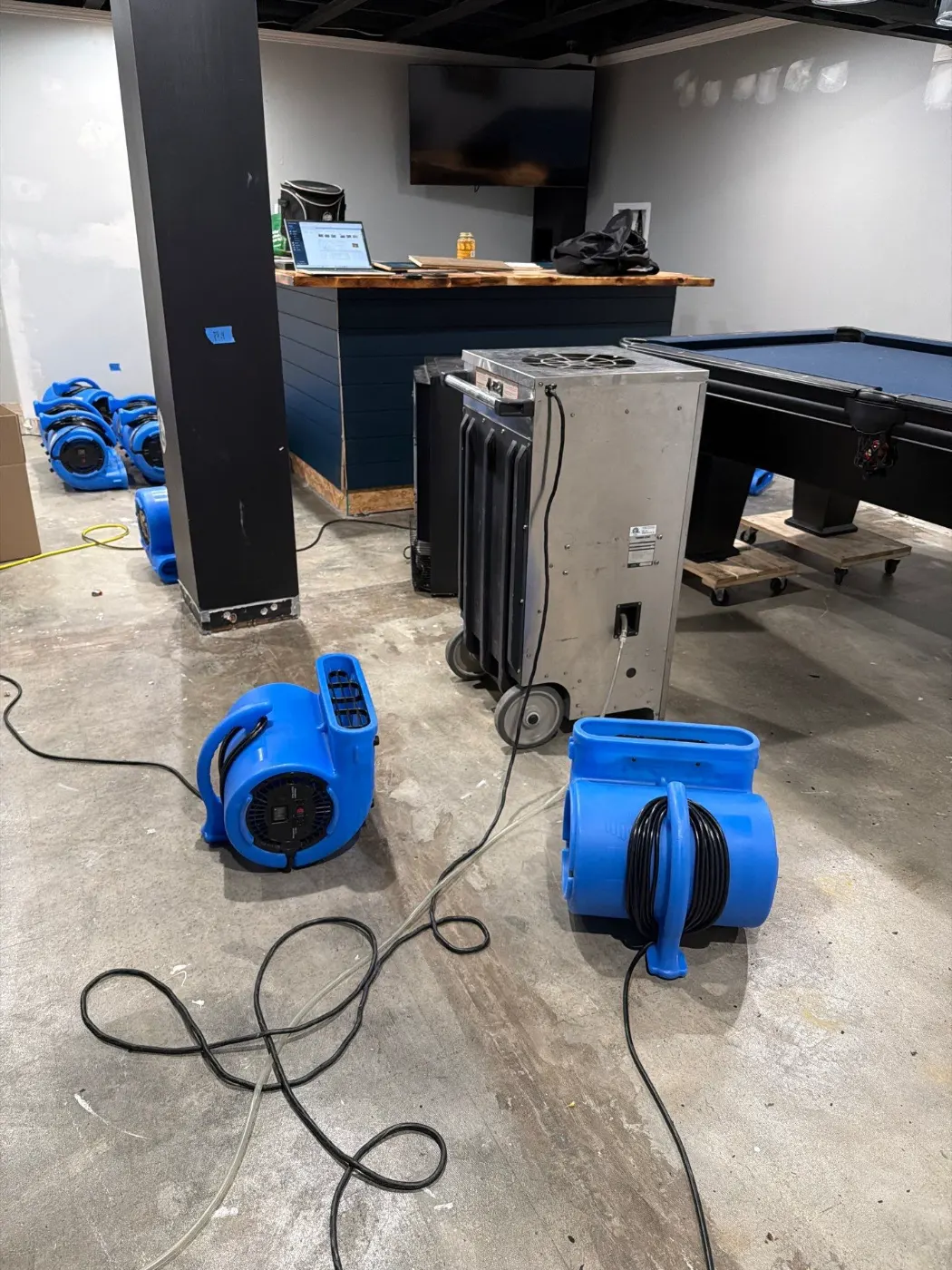 After-hours dry-out at Stillbrook commercial property