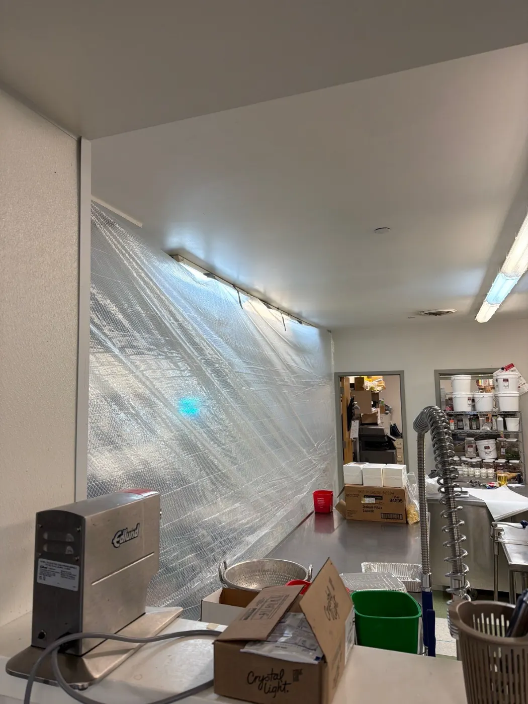Large-scale water extraction in Stillbrook business space