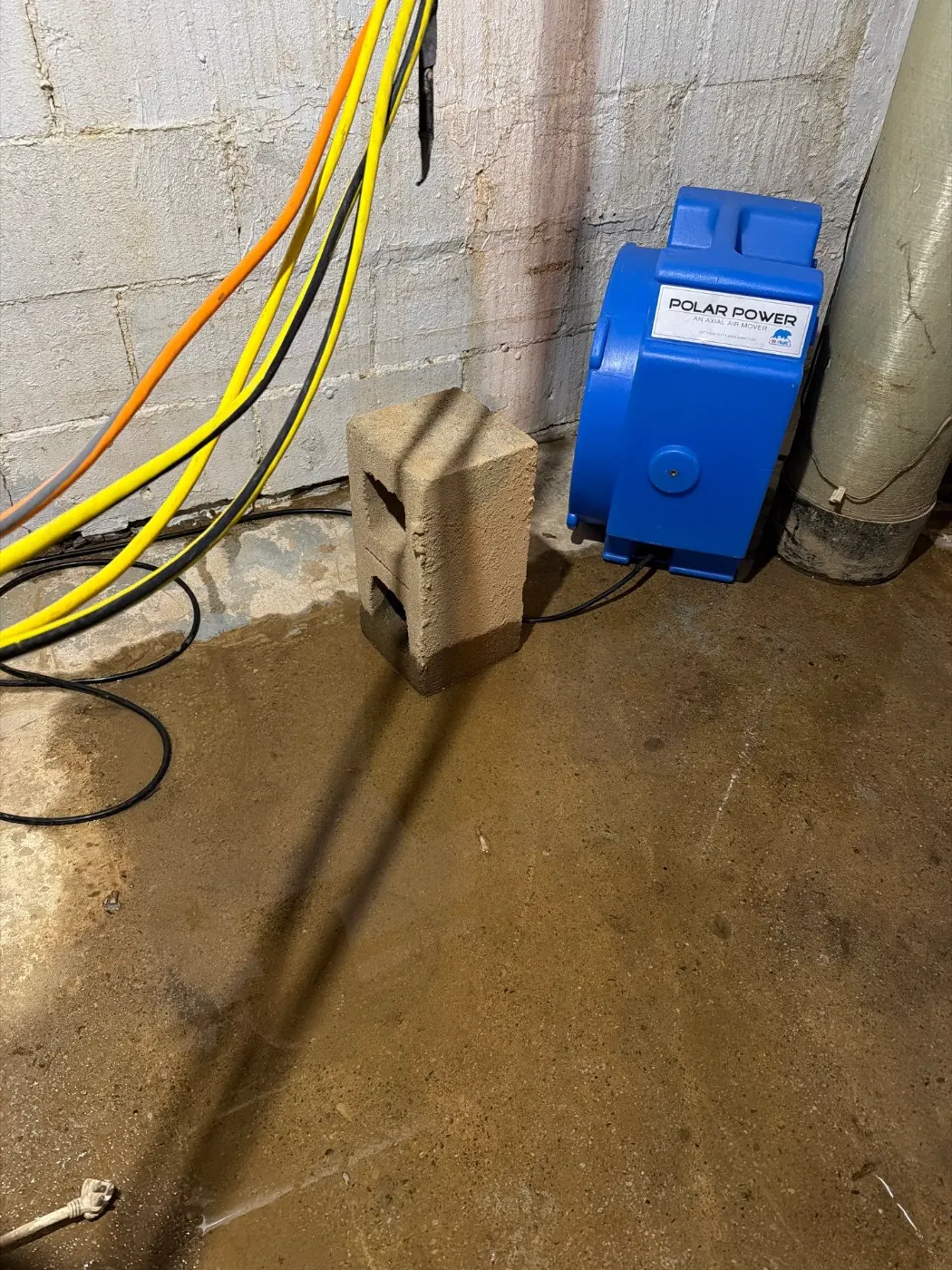 Basement water extraction in Stillbrook Indiana home